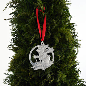 Arthur Court 2024 Bunny Alpine Skiing Ornament Product Image