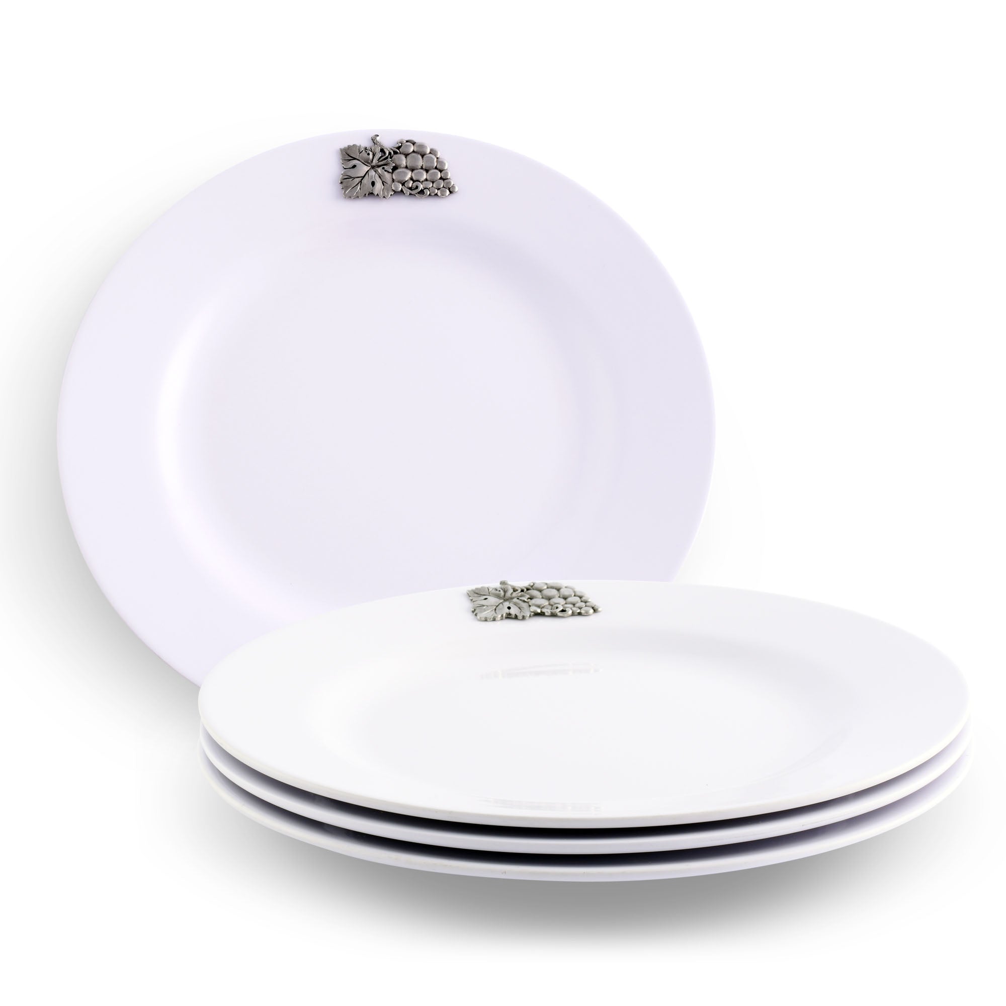 Arthur Court Grape Melamine Lunch Plates - Set of 4 Product Image