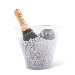 Arthur Court Football Handle Acrylic Ice Bucket Product Image