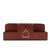 Vagabond House Premium Genuine Leather Stirrup Desk Organizer for Office Product Image