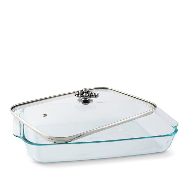 Arthur Court Grape Lid with Pyrex 3 quart Baking Dish - Vagabond