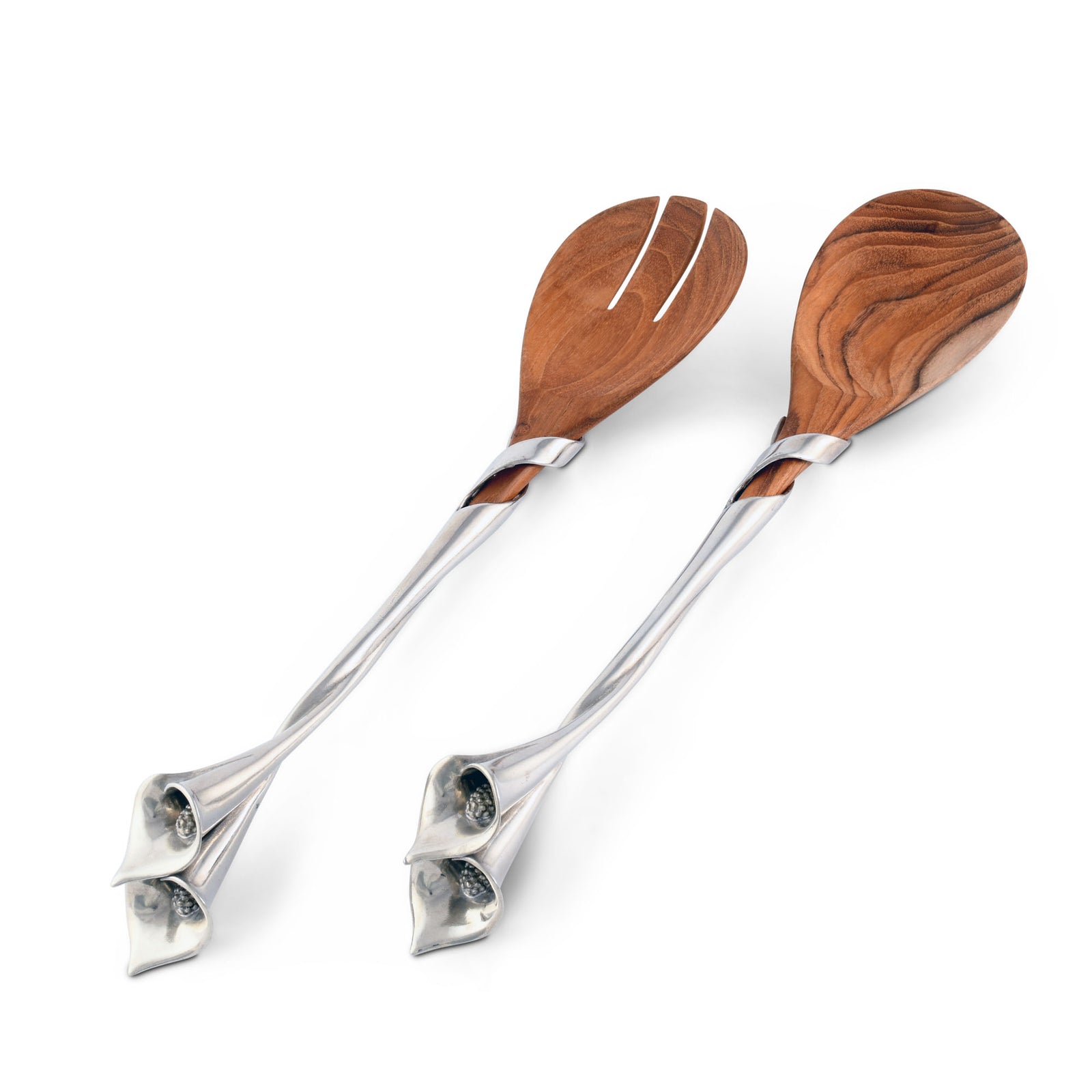 Vagabond House Caddy Square Acacia Wood Flatware/Serve  ware/Utensil/Carry-All Holder with Solid Pewter Crab Accent and Real Rope  Handles, 4